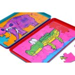 Joc magnetic – Puzzle cu Animale