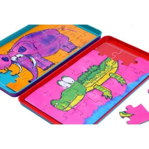 Joc magnetic – Puzzle cu Animale