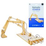 Kit stem, construieste singur – Excavator din lemn hidraulic