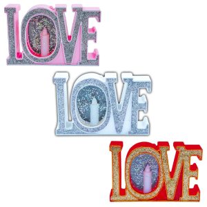 Lumanare ornamentala – Love