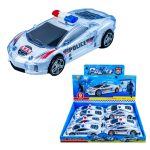 Masinute Politie, cu baterii, 16.6×7.2×5.8 cm, 8 buc/set