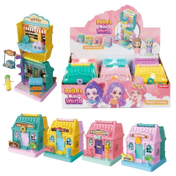 Mini playset, Casuta papusi – Toi-Toys