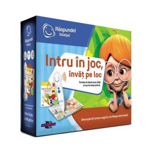 Pachet Raspundel Istetel, Creion si carte – Intru in joc, invat pe loc, ALBI – BLACKFIRE
