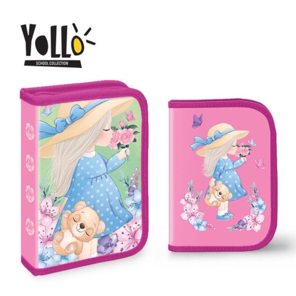 Penar echipat, 1 fermoar, 2 extensii, 30 piese, GIRL – YOLLO