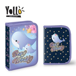 Penar echipat, 1 fermoar, 2 extensii, 30 piese, SEA WORLD – YOLLO
