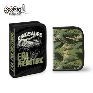 Penar echipat, 1 fermoar, 2 extensii, 32 piese, DINO – S-COOL