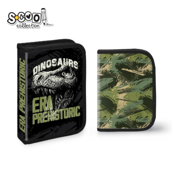 Penar echipat, 1 fermoar, 2 extensii, 32 piese, DINO – S-COOL