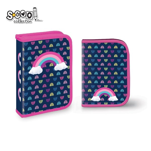 Penar echipat, 1 fermoar, 2 extensii, 32 piese, RAINBOW – S-COOL