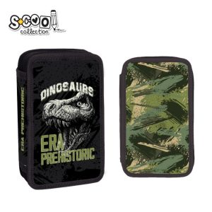 Penar echipat, 2 fermoare, 29 piese, DINO – S-COOL