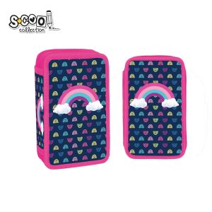 Penar echipat, 2 fermoare, 29 piese, RAINBOW – S-COOL