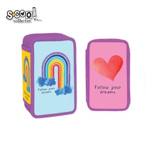 Penar echipat, 3 fermoare, 38 piese, FOLLOW YOUR DREAMS – YOLLO