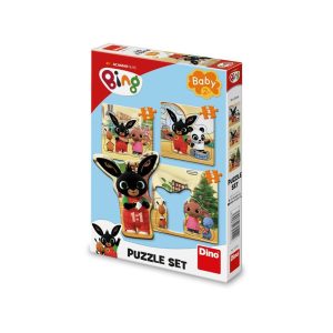 Puzzle 3 in 1, Bing si prietenii – DINO TOYS