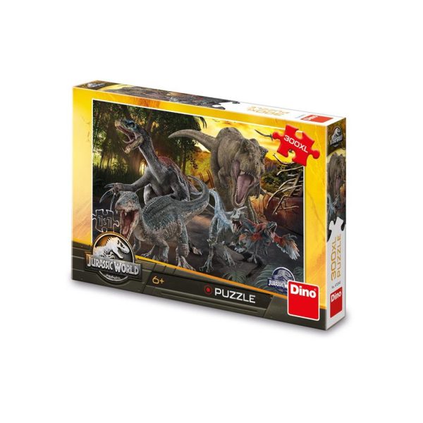 Puzzle 300 piese, Jurasic World – DINO TOYS