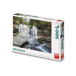 Puzzle 500 piese, Cascada Mumlava – DINO TOYS