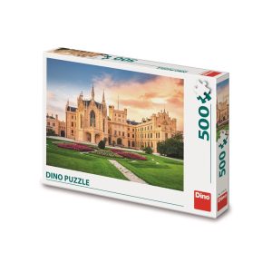 Puzzle 500 piese, Castelul Lednice – DINO TOYS