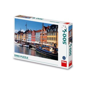 Puzzle 500 piese, Copenhaga – DINO TOYS