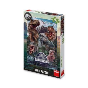 Puzzle 500 piese, Jurasic World – DINO TOYS