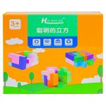 Puzzle din lemn – Forme 3D