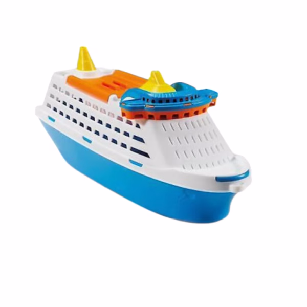 Nava de croaziera, Barca Cu Roti - 40 cm