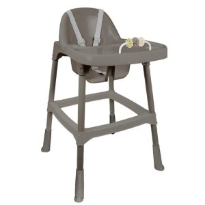 Scaunel cu masuta pentru bebelusi, Stone Grey – Dolu