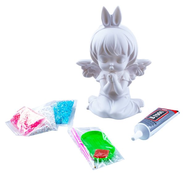 Set creativ: Figurina – Pusculita cu diamante, 18 cm