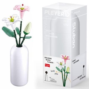 Set de Constructie Flowers, 247 piese, Crin – Sluban