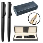 Set pix + stilou negru, etui negru – NEBO