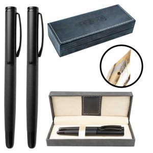 Set pix + stilou negru, etui negru – NEBO