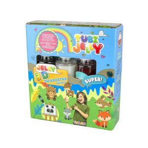 Set TubiJelly, 3 culori – Animale – TUBAN