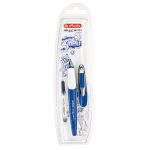 Stilou My Pen, penita M, albastru/alb – blister