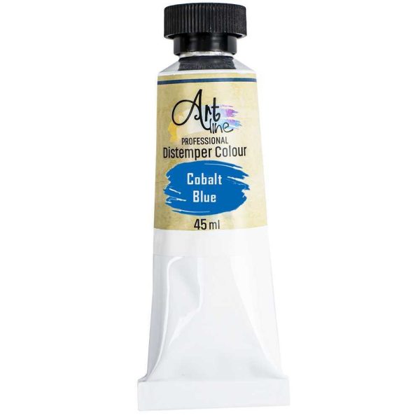 Tempera Art, ALBASTRU, 45ml, 6 buc/set – ARTLINE