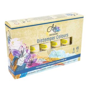 Tempera Art, GALBEN LAMAIE, 45ml, 6 buc/set – ARTLINE