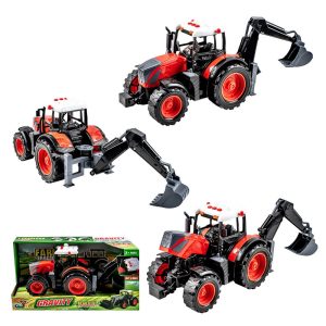 Tractor cu frictiune si cupa excavare