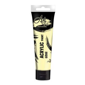 Vopsea acrilica Art, 60 ml, 6buc/set, YELLOW MEDIUM – ARTLINE