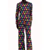 Pijama dama bumbac - APPLE