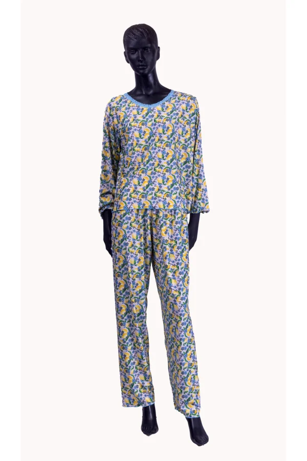 Pijama dama microfibra soft - HAPPY LEMON 2