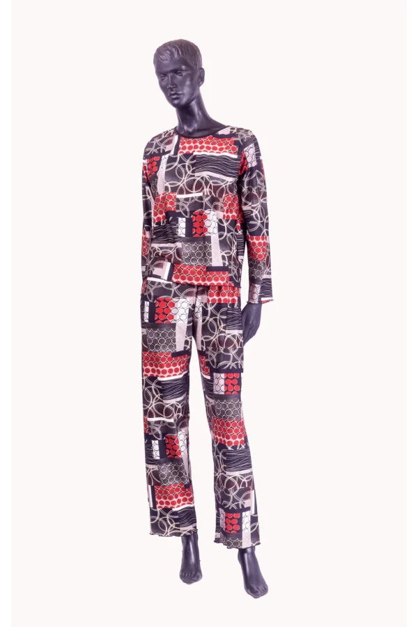 Pijama dama bumbac - DOTS