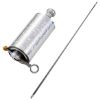 Baston extensibil automat autoaparare IdeallStore®, Training Turf, metal, 145 cm, argintiu