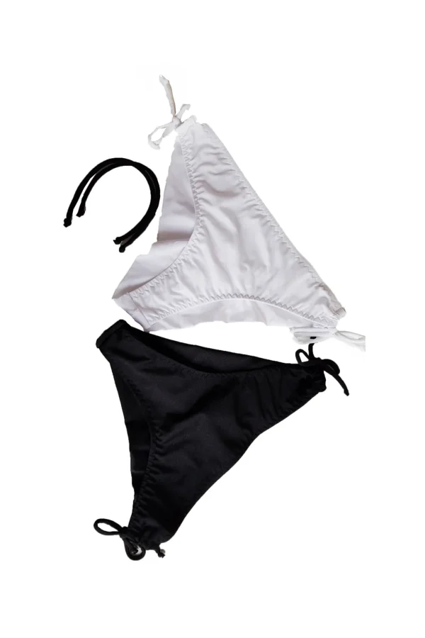 Set 2 buc slip brazilian reglabil - BW lycra