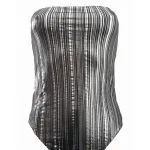 Costum de baie dama intreg, argintiu - LUNA 01