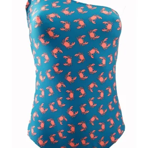Costum de baie dama intreg, cu imprimeu - IOANA 02