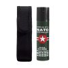 Spray paralizant de autoaparare IdeallStore, propulsie jet, 110 ml, verde, husa inclusa